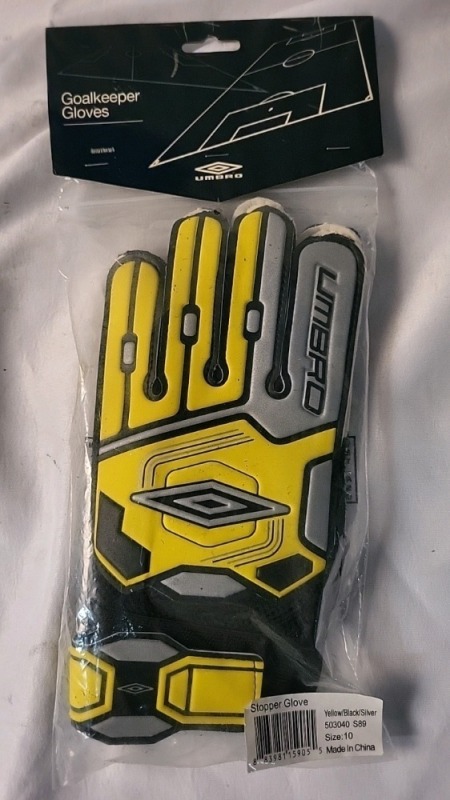 New Umbro Stopper Glove Goalkeepers Gloves - 10