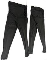 2 New Size Med* Women's Maternity Leggings With Pockets - Super Soft! [See Desc]