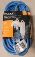 New Noma 16-gauge 32ft. Block Heater Extension Cord , Blue .
