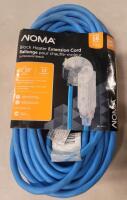 New Noma 16-gauge 32ft. Block Heater Extension Cord , Blue .