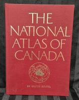 1974 The National Atlas of Canada 4th Edition Revised Hardcover Heavy