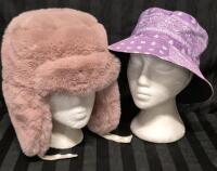 2 As New sz L/XL Youth Hats - Summer & Winter