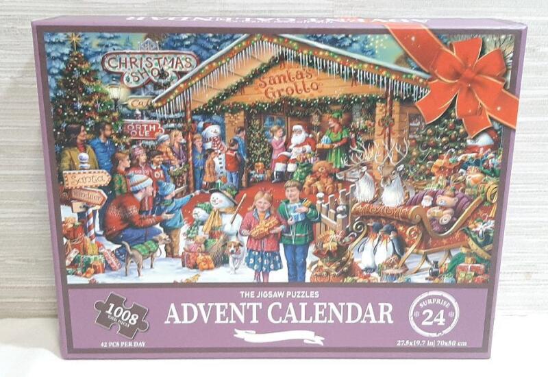 New 1008pc Advent Calendar Jigsaw Puzzle