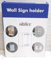 New Niubee Wall Sign Holder