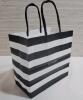 500 New Sephora Black & White Gift Bags w/Handles . Each Bag measures 6.5"&times;3.5"&times;6 &frac14;" - 2