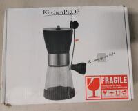 New - KitchenPROP Hand Crank Coffee Grinder .