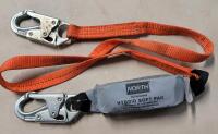 Honeywell North NHL-6FTSLS Hybrid Soft Pak Energy-Absorbing Lanyard .