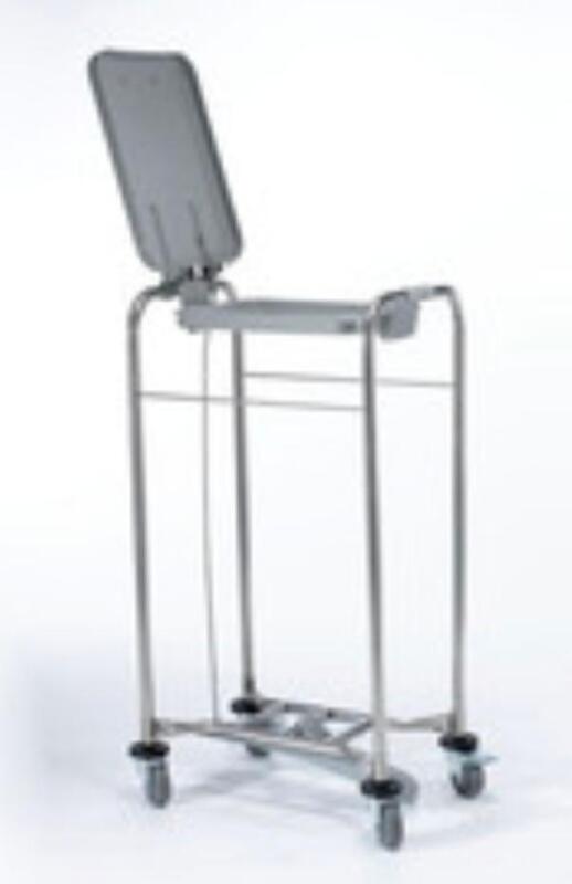 As New MIP Soiled Linen Cart - 1 Compartment. Measures approximately 33" Tall without Wheels. Retails for over $200