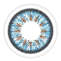 New CLEARCOLOR Artist Designed Contacts: Sky Blue (-1.75)