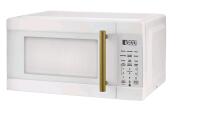 New Vida by Paderno Microwave, White/Gold, 1.1-cu-ft. retails for $195.