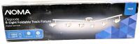 As-New NOMA Osgoode 6-Light Foldable Track Fixture, Brushed Steel Finish, Retails $149.99, 52" &times; 8" &times; 8", [48 Hour R&T Warranty, See Description]
