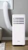 New - For Living 7100 BTU SACC (10K ASHRAE) Digital Portable Air Conditioner with Remote Control, 2-Speed, White . Retail $420 - 4