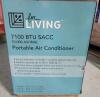 New - For Living 7100 BTU SACC (10K ASHRAE) Digital Portable Air Conditioner with Remote Control, 2-Speed, White . Retail $420 - 5
