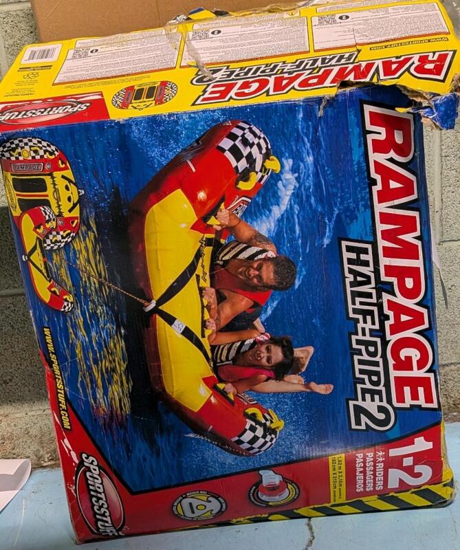 As New SportsStuff Half Pioe 2 Rampage. Approximate Retail is $260<br/>