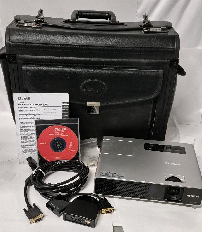 Hitachi Projector with Case