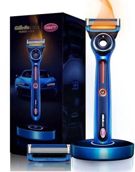 New GilletteLabs Bugatti Limited Edition Heated Razor - Retails for over $220.00