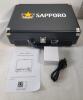 New - Skywin Electronics SAPPORO Beer Portable Bluetooth Vinyl Record Player . Tested Working