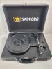 New - Skywin Electronics SAPPORO Beer Portable Bluetooth Vinyl Record Player . Tested Working - 3