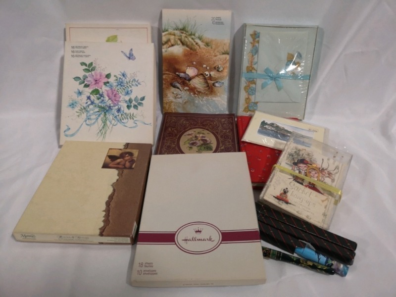 Decorative Envelopes & Writing Paper + Pens