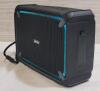 iHome iBT374 Bluetooth Portable Speaker . Waterproof, and Shockproof speaker w/Built-in Speakerphone. Tested Working . Missing USB Charger Cord . Measures 8 &frac34;"&times;5 &frac14;"&times;2 ⅝" - 3