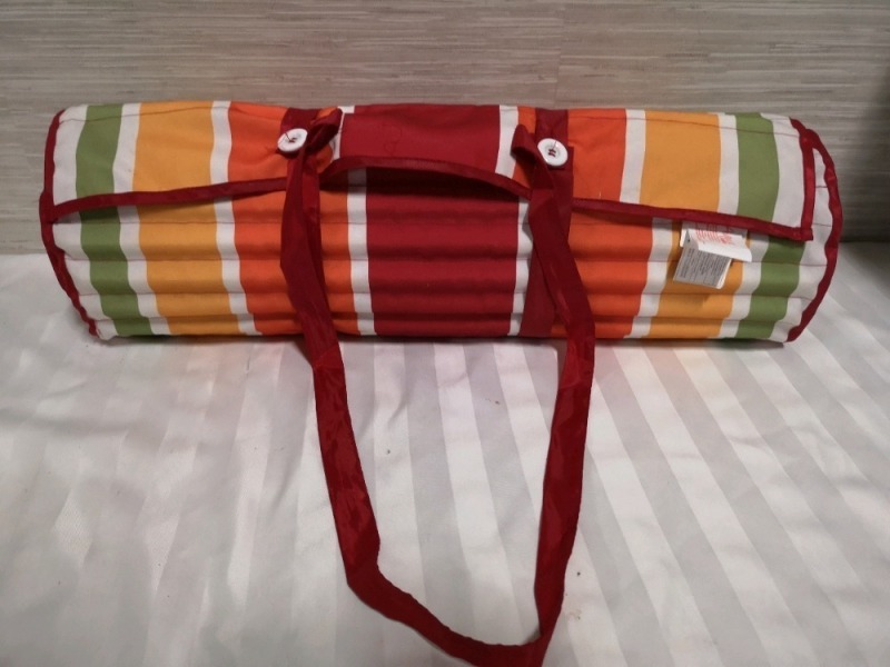 Colourful Beach Mat with Pillow