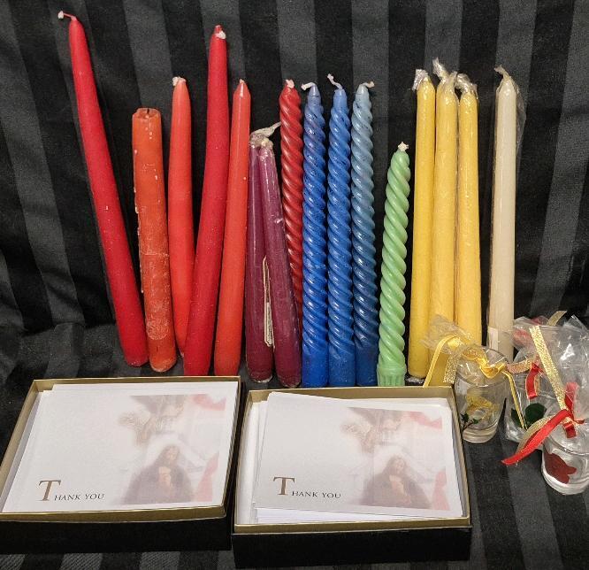 17 Candles & 40+ Thank You Cards with Envelopes