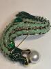 Beautiful Dragon Brooch Green Opaque & Enamel Green Scales Retro Coiled Approximately 2.20 x 2.20&rsquo;&rsquo; stock photos added - 6