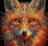 New 5D DIY Diamond Painting Kit for Beginners - Charming Fox Design with Unique Shaped Crystals, Perfect for Living Room, Bedroom, Study Wall Decor - 11.8x11.8 inches, Frameless Stock Photos added