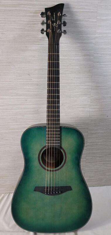 Jay Turser JTA53-SBL 3/4 Size Dreadnought Acoustic Guitar . Measures 36" Long . Excellent Condition