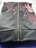 New Size XL Women&rsquo;s Autumn Limited Edition Skull Retro Print Zip-Up Jacket Machine Washable 95% Polyester 5% Elastane Stock photos added - 5