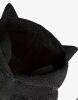 New Size XL Women's Elegant Cat Hoodie - Black Sweater-like Pullover with Hood Non-Stretchy Fabric Machine Washable Quality Stitching, Hooded Top, Cat Enthusiasts 100% Polyester Machine Washable Stock photos added - 7