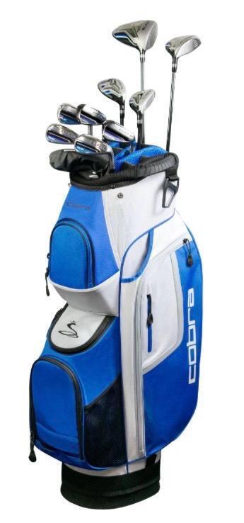 Cobra Fly Xl Right-Handed Golf Club Set with Bag, Missing Driver - Retails for $999.99