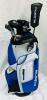 Cobra Fly Xl Right-Handed Golf Club Set with Bag, Missing Driver - Retails for $999.99 - 2
