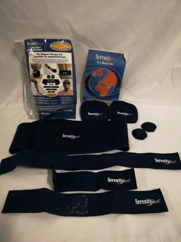 Serenity 2000 Magnet Therapy Set - 8 piece set sz Large