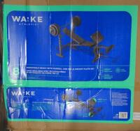As New in Box WA:KE Athletic Bench Press Home Gym, 100lb Weight Capacity. Retails for $299.99 [See Desc]