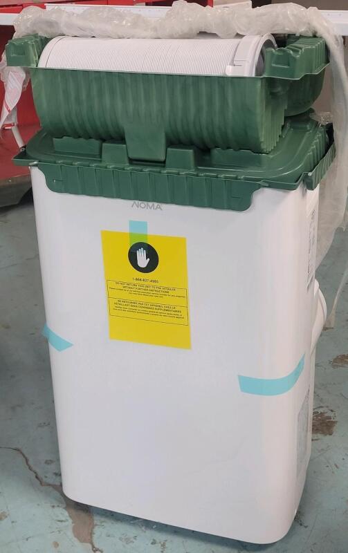 As New - Noma 10k BTU Portable Air Conditioner w/Dehumidifier & Fan Functions . Retail $560