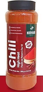New Chili High Heat, Premium Natural Quality, 350g, 12.3oz Nirvair - best before May 26 Chili Season!
