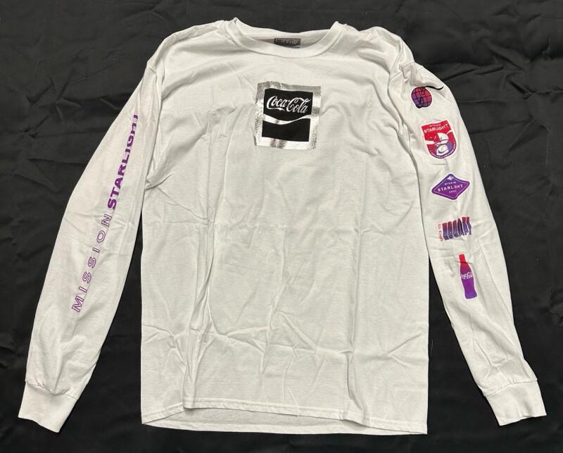 As-New Men&rsquo;s Large Coca-Cola Mission Starlight Long-Sleeve T-Shirt - Retails New for $40.00