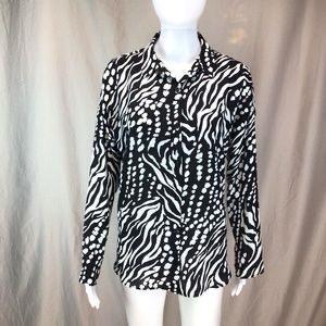 New IMNYC Women&rsquo;s Small Collared Top - Retails for $89.00