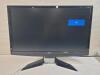 ACER 24" Widescreen LCD Monitor w/75KHz Refresh Rate . One (1) VGA Input & One (1) DVI-D input . Model # P244W . Tested Working - 2