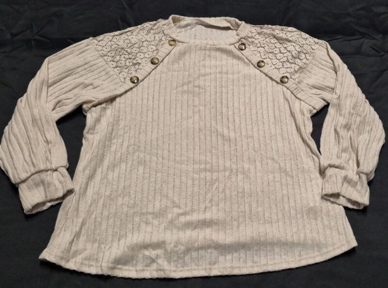 New Sz 2XL Women's Long Sleeve Top