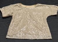 New sz Medium Women's Sequin Top
