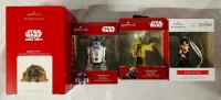 4 Star Wars/Harry Potter Christmas Ornaments - See Description