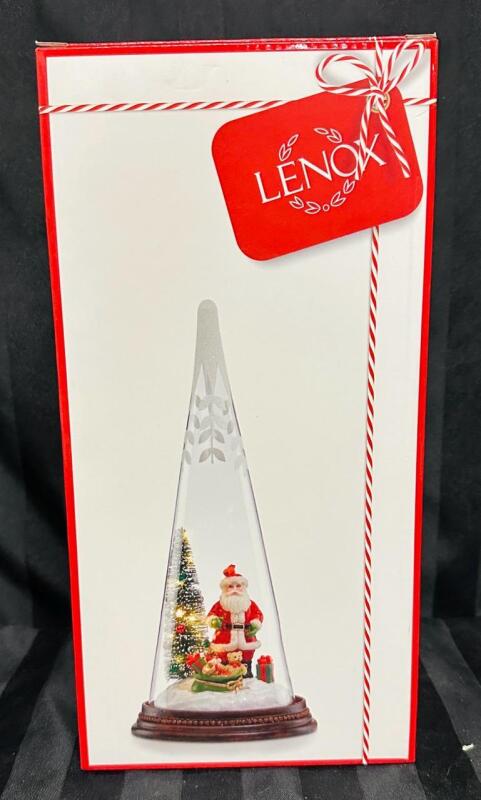 Lenox Merry and Magic Lit Santa Scene, 11&rdquo; Tall