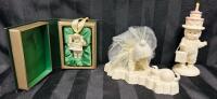 3 Adorable Snowbabies Figurines by Department 56 - See Photos/Description [Potential Minor Damage to One]