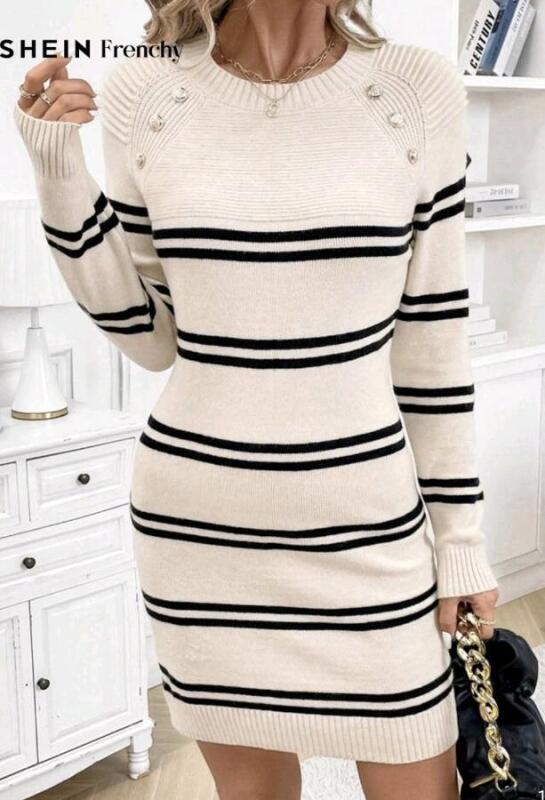 New sz Large Women's Sweater Dress