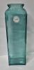 Large Glass Vase Home Decor 17.5" Tall