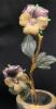Beautiful Imperial Flowers Pansy Collectible by Joan Rivers - COA and Original Box 5.5" Tall - 3