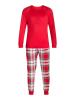 New sz Medium Men's Jaclyn Plaid PJ Set