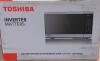 As New in Box Toshiba ML3-EM16PAI(SS)/CA Countertop Microwave with Smart Sensor Cooking, 1200W, 1.6-cu.ft, Black, Retail's for $289.99